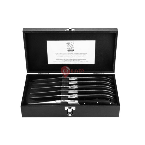 Набір із 6 стейкових ножів Style de Vie Luxury Line (LuxSteakZwart)