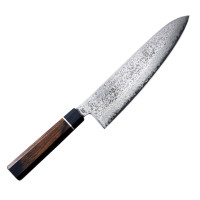 Кухонный нож Шеф 200 мм Suncraft Senzo Black (BD-05)