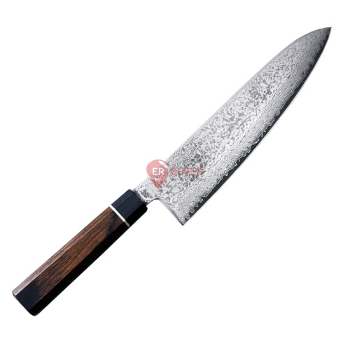 Кухонний ніж Шеф 200 мм Suncraft Senzo Black (BD-05)