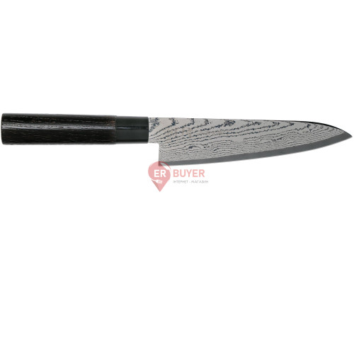 Кухонний Шеф ніж 180 мм Tojiro Shippu Black (FD-1593)