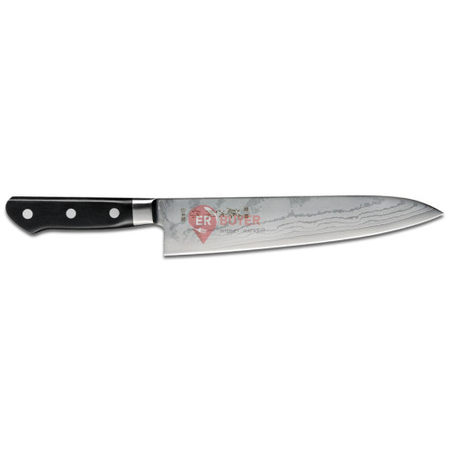 Кухонний Шеф ніж 240 мм Tojiro Classic Damascus (F-656)