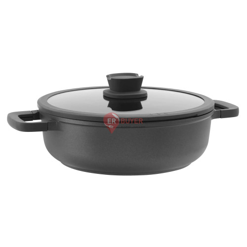 Сотейник BergHOFF Leo Stone+ з антипригарним покриттям 28 см 4,7 л (3950595)