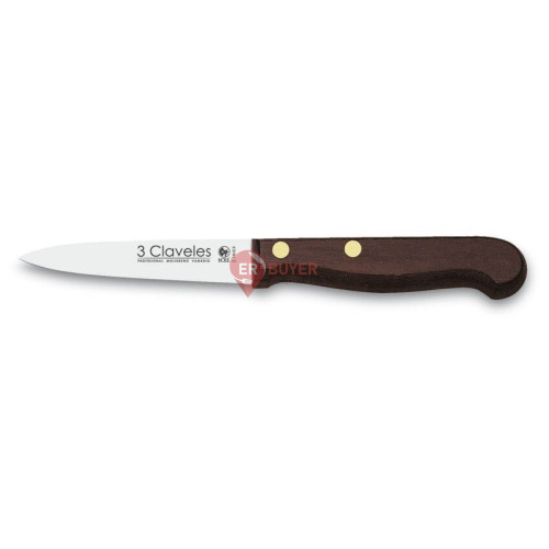 Нож для чистки овощей 90 мм 3 Claveles Palosanto (01008)