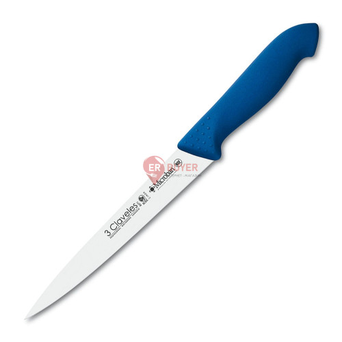 Кухонный нож филейный 180 мм 3 Claveles Proflex (08271)
