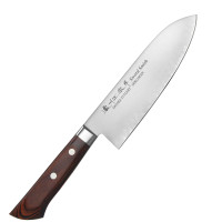 Кухонный нож Сантоку 170 мм Satake Mahogany (801-133)