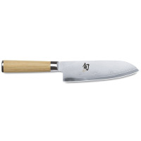 Кухонный нож KAI Shun Classic White Сантоку 180 мм (DM-0702W) - Уценка