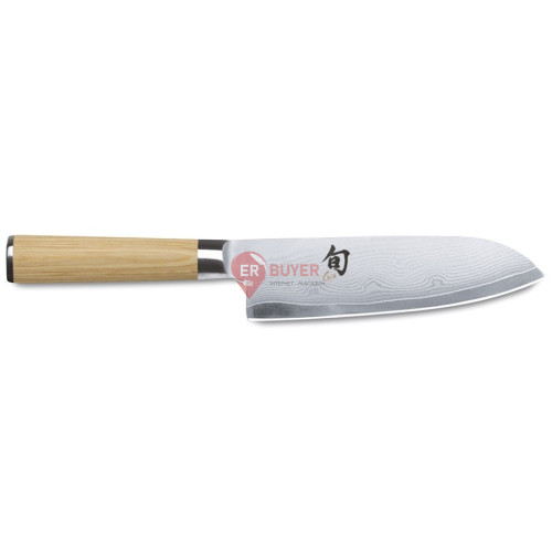 Кухонный нож KAI Shun Classic White Сантоку 180 мм (DM-0702W) - Уценка