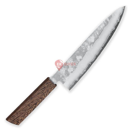 Кухонный Шеф нож 200 мм Suncraft Senzo Retro (GS-04)