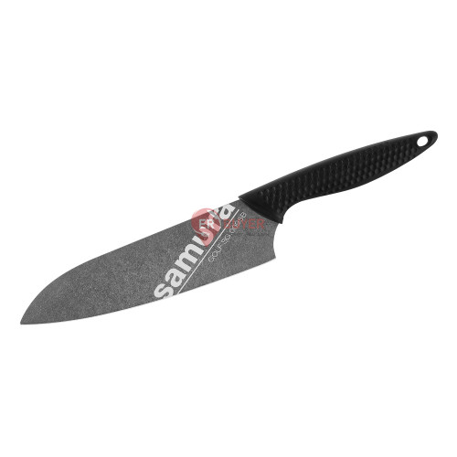 Нож кухонный Сантоку 180 мм Samura Golf Stonewash (SG-0095B)