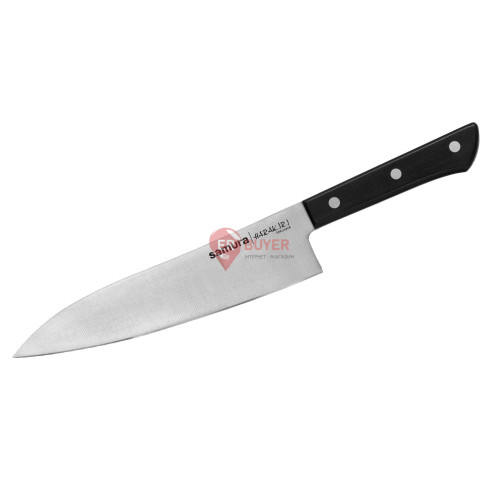 Ніж кухонний Гранд Сантоку 197 мм Samura Harakiri (SHR-0096B)