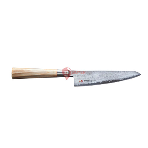 Нож японский Сантоку 143 мм Suncraft Senzo Twisted Octagon (TO-03)