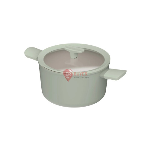 Каструля з кришкою Berghoff Leo Balance Sage 5,5 л (3950453)
