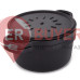 Кастрюля чугунная 26 см 5,7 л Berghoff Leo Graphite (3950466)