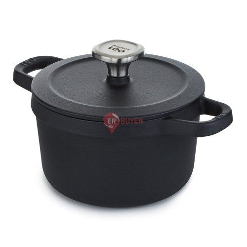Кастрюля чугунная 20 см 3 л Berghoff Leo Graphite (3950617)