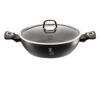 Сотейник Berlinger Haus Black Silver Collection 28 см з кришкою (BH-1850)