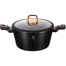 Кастрюля с крышкой 28 см 6,1 л Berlinger Haus Black Rose Collection (BH-1931N)