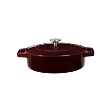 Кастрюля чугунная 26 см 2,57 л Berlinger Haus Metallic Line Burgundy Edition (BH-6498)