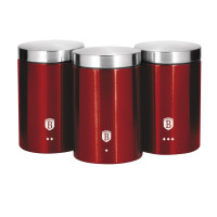 Набор контейнеров Berlinger Haus Metallic Line Burgundy Edition (BH-1343)