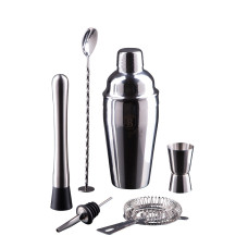 Набор для приготовления коктейлей 6 предметов Berlinger Haus Matte Black Collection (BH-8546)