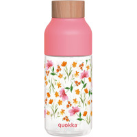 Бутылка для воды 570 мл Quokka Pink Flowers (06997)