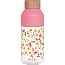 Пляшка для води 570 мл Quokka Pink Flowers (06997)