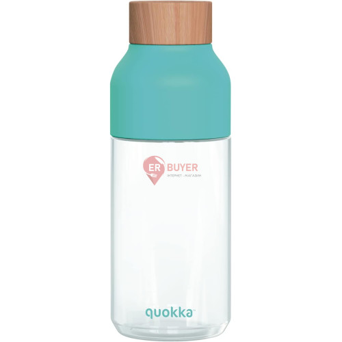 Пляшка для води 570 мл Quokka Turquoise (06998)