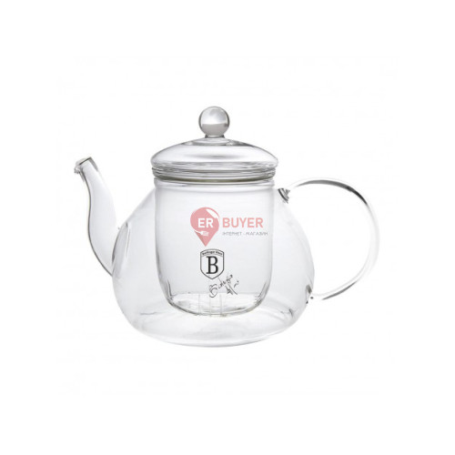 Заварювальний чайник 1 л Berlinger Haus Black Silver Collection (BH-7828)