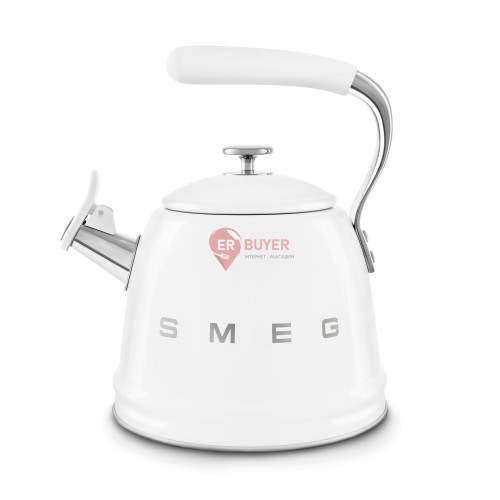 Чайник 2,3 л Smeg белый (WKF01WH)