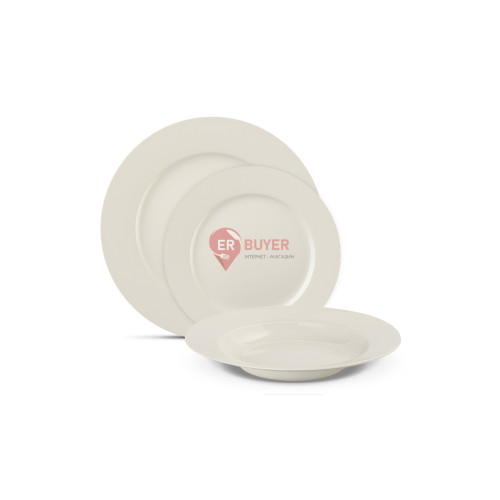 Сервіз столовий Gerlach Modern New Ivory 18 предметів на 6 осіб (5901035516489)