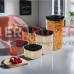 Набір контейнерів з 5-ти предметів Berlinger Haus Matte Black Collection (BH-8577)