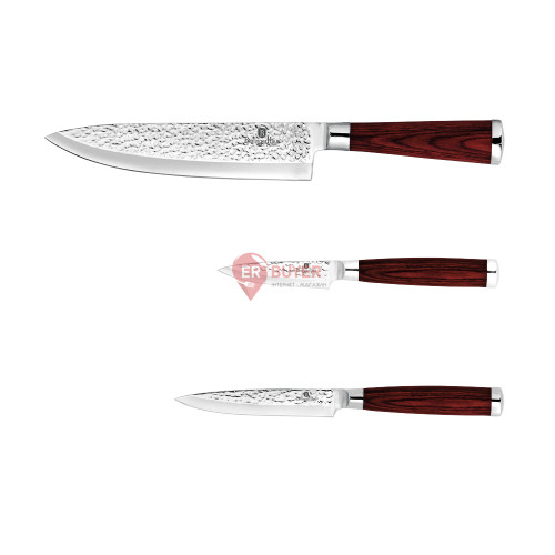 Набір із 3-х кухонних ножів Berlinger Haus Eternal Collection (BH-2485)