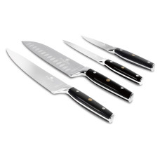 Набір ножів 4 предмети Berlinger Haus Matte Black Collection (BH-3135)