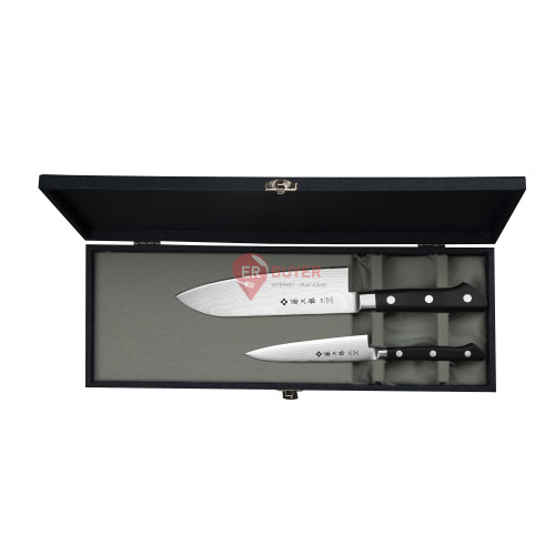 Набір ножів 2 предмети Tojiro Classic Damascus (DP-37HQ-SET)