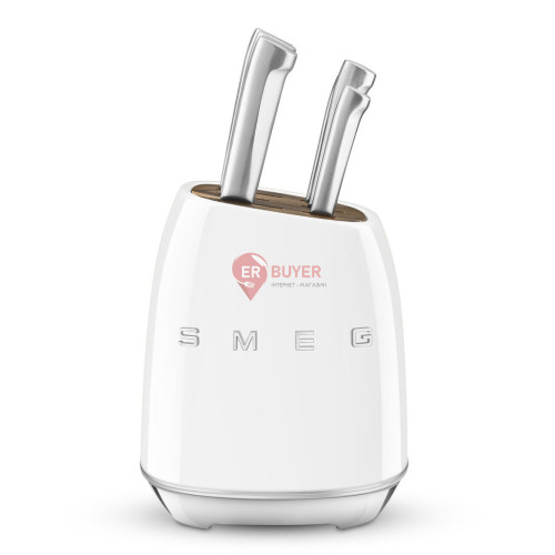 Набор ножей из 7 предметов Smeg 50'S RETRO STYLE (KBSF02WH)