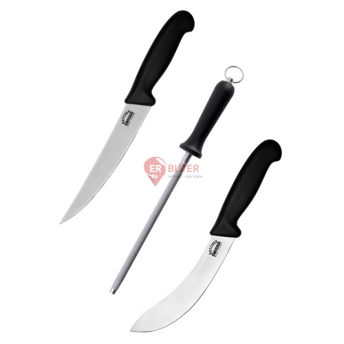 Набір з 3 ножів та сумки Samura Butcher (SBU-0230)