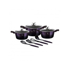 Набір посуду 10 предметів Berlinger Haus Purple Eclipse Collection (BH-7141)