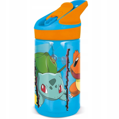 Пляшка для води дитяча 450 мл Fruitfriends Pokemon Tritan Premium (08096)