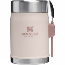 Термос для їжі з ложкою Stanley Classic Legendary Food Jar + Spork Rose Quartz 400 мл (100000104541)