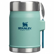 Термос для їжі з ложкою Stanley Classic Legendary Food Jar + Spork Spring Green 400 мл (100000110456)