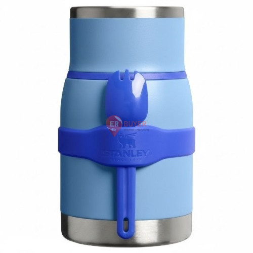 Термос для їжі з ложкою Stanley Adventure To-Go Food Jar + Spork Blue Sky 710 мл (100000110537)