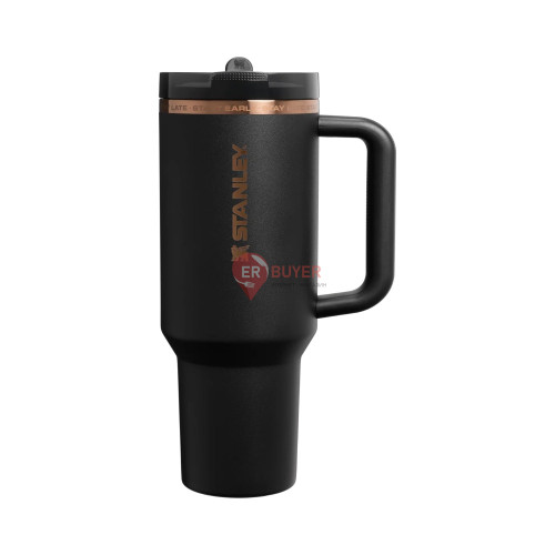 Термокухоль з трубочкою Stanley Quencher ProTour Flip Straw Tumbler 1,18 л Messi GOAT Black (100000115565)
