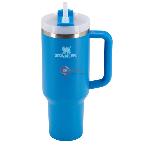 Термокухоль з трубочкою Stanley Quencher H2.O FlowState Tumbler 1,18 л Azure (100000127984)