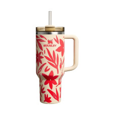 Термокухоль з трубочкою Stanley Quencher H2.O FlowState Tumbler 1,18 л Resort Floral (100000144220)
