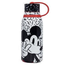 Термопляшка дитяча з силіконовою ручкою 330 мл Stor Mickey Mouse (74341)