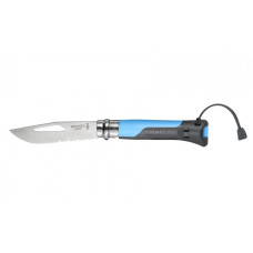 Нож Opinel Outdoor Earth-Blue №8 нержавеющая сталь (001576)