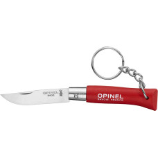 Нож-брелок складной Opinel №4 красный (002055)
