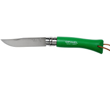 Нож Opinel №7 Inox Trekking зеленый (002210)