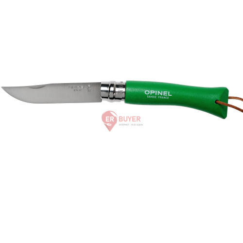 Нож Opinel №7 Inox Trekking зеленый (002210)