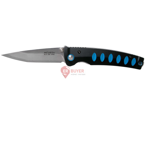 Складний ніж 83 мм Mcusta Katana black/blue (MC-0041C)