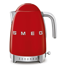Чайник електричний з регульованою температурою Smeg червоний (KLF04RDEU)
